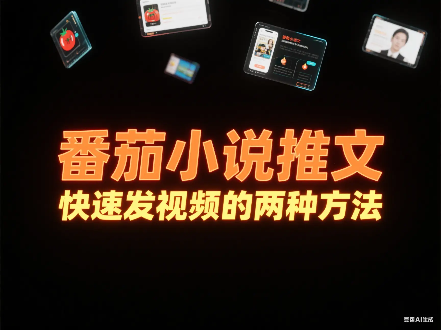 番茄小说推文 快速发视频的两种方法-创客之家