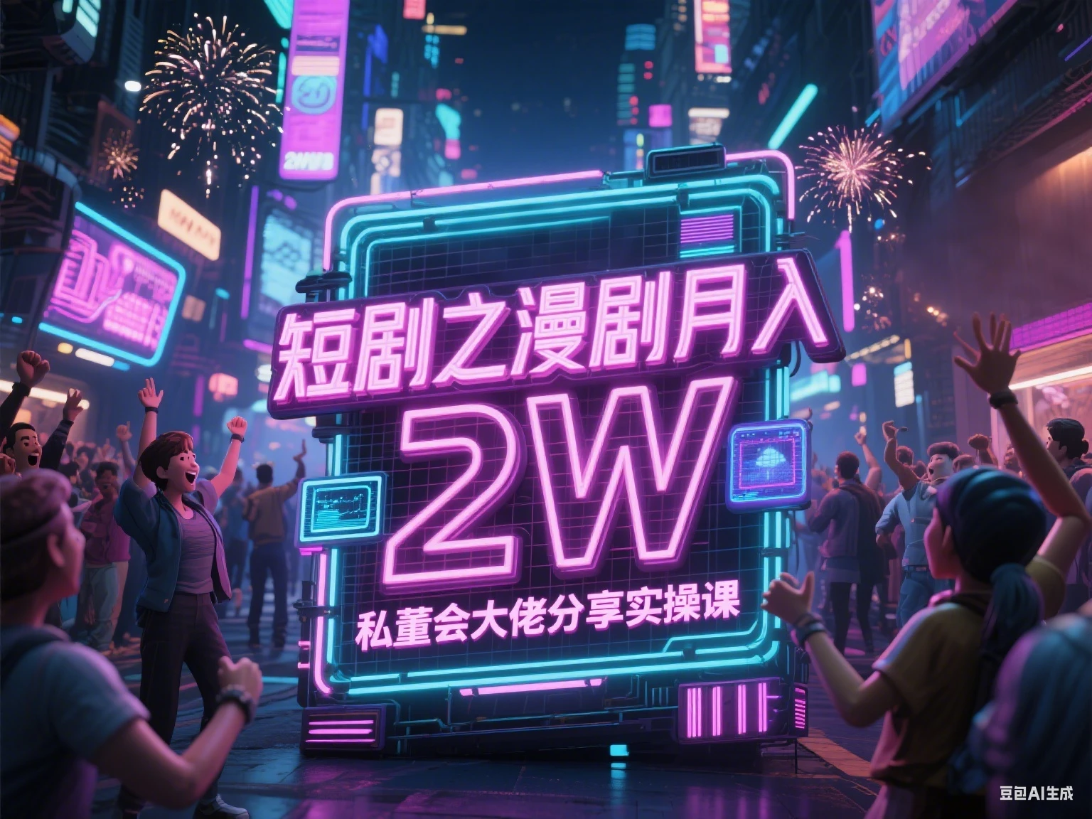 【精】短剧之漫剧月入2W 私董会大佬分享实操课-创客之家