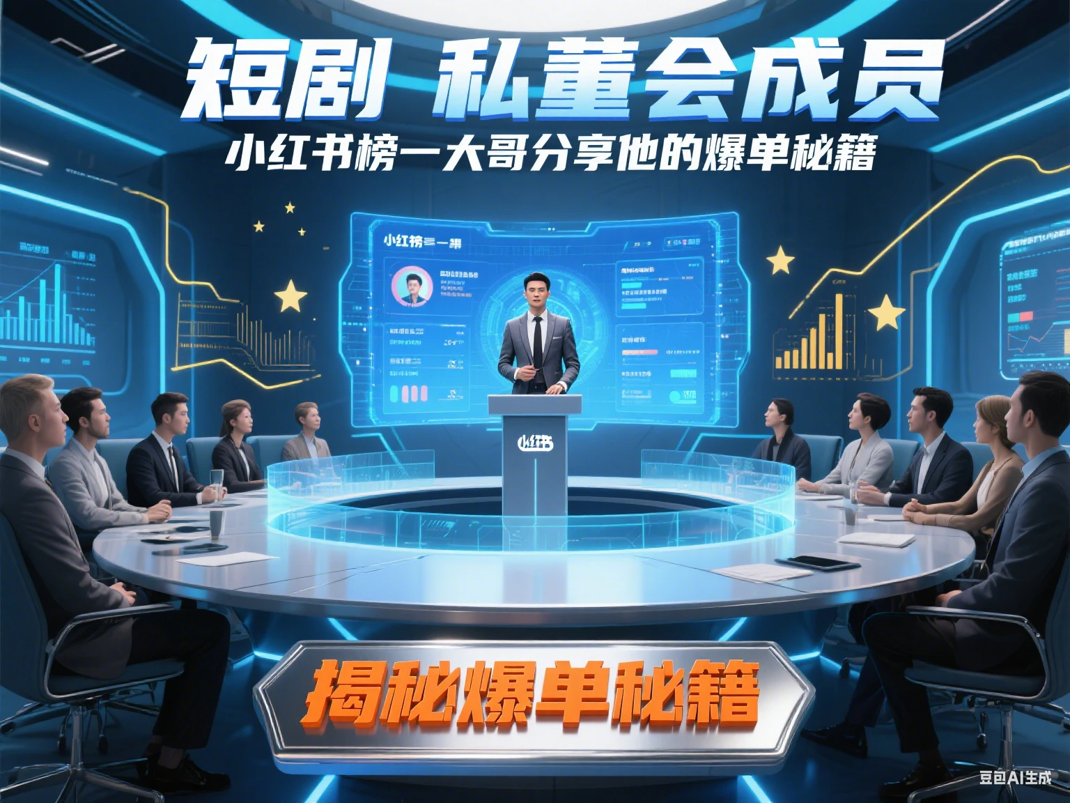 【精】短剧 私董会成员 小红书榜一大哥分享他的爆单-创客之家