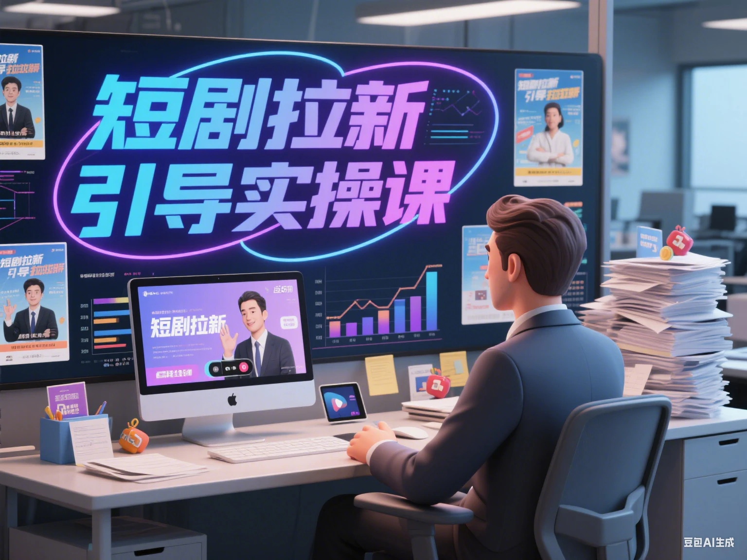 短剧拉新 引导实操课-创客之家