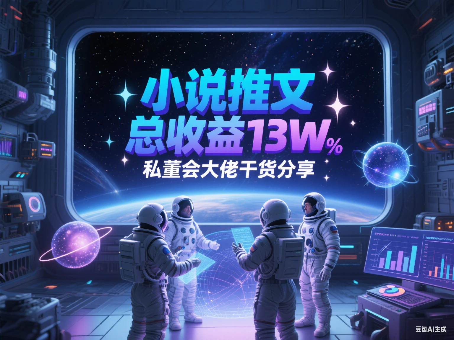 小说推文 总收益13W私董会大佬干货分享-创客之家