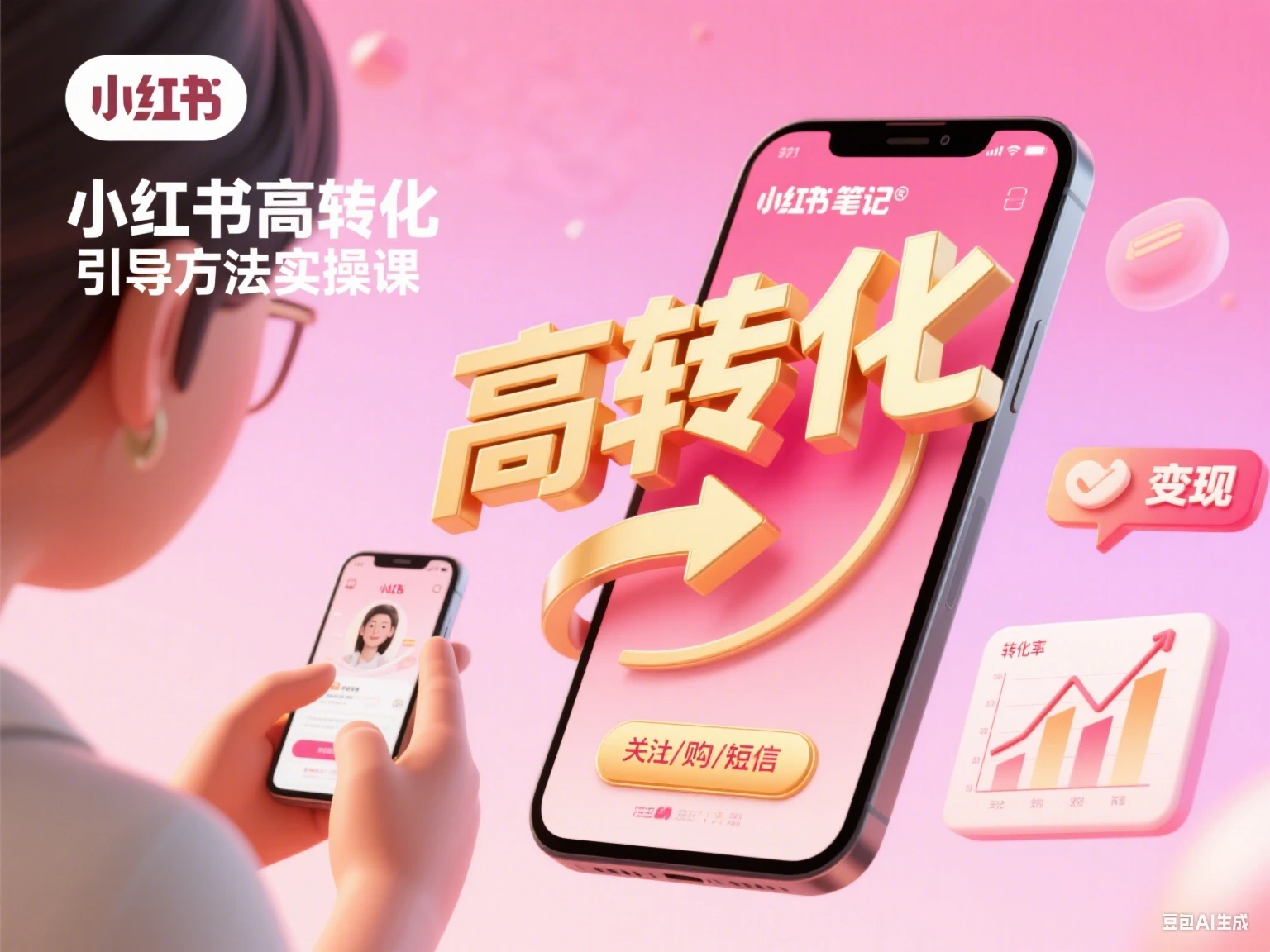 小红书高转化引导方法实操课-创业猫 小红书高转化引导方法实操课-创业猫