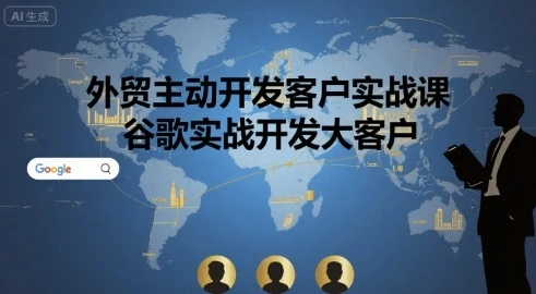 【精】外贸主动开发客户实战课,谷歌实战开发大客户-创客之家