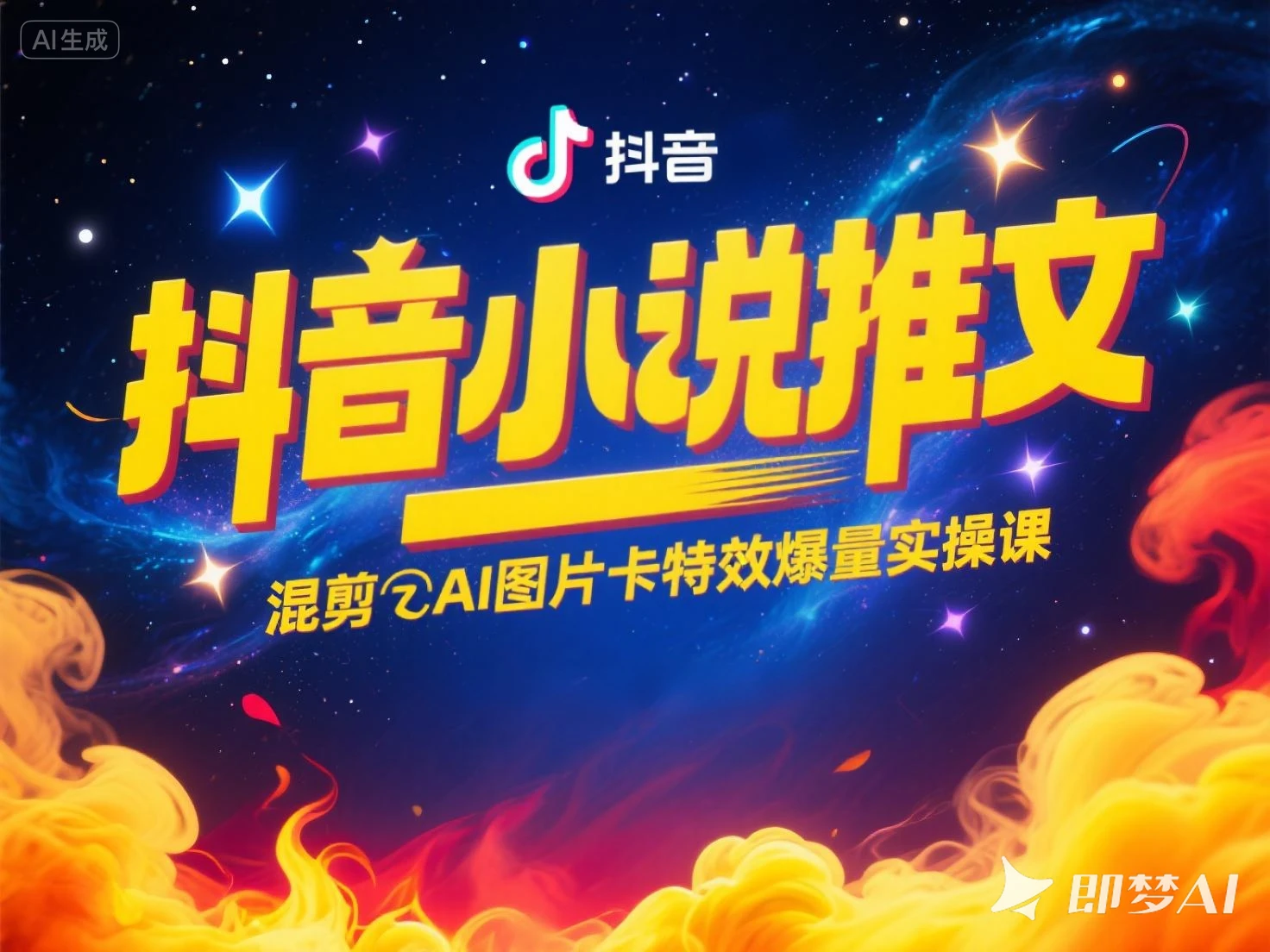 抖音小说推文 混剪➕AI图片卡特效爆量实操课-创客之家