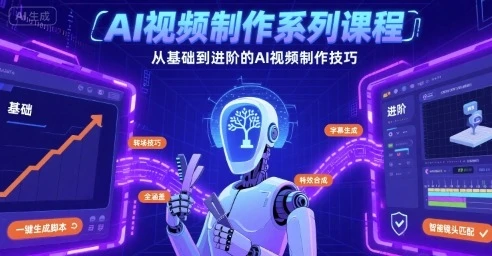 【精】AI视频制作系列课程,从基础到进阶的AI视频制作技巧全涵盖-创客之家