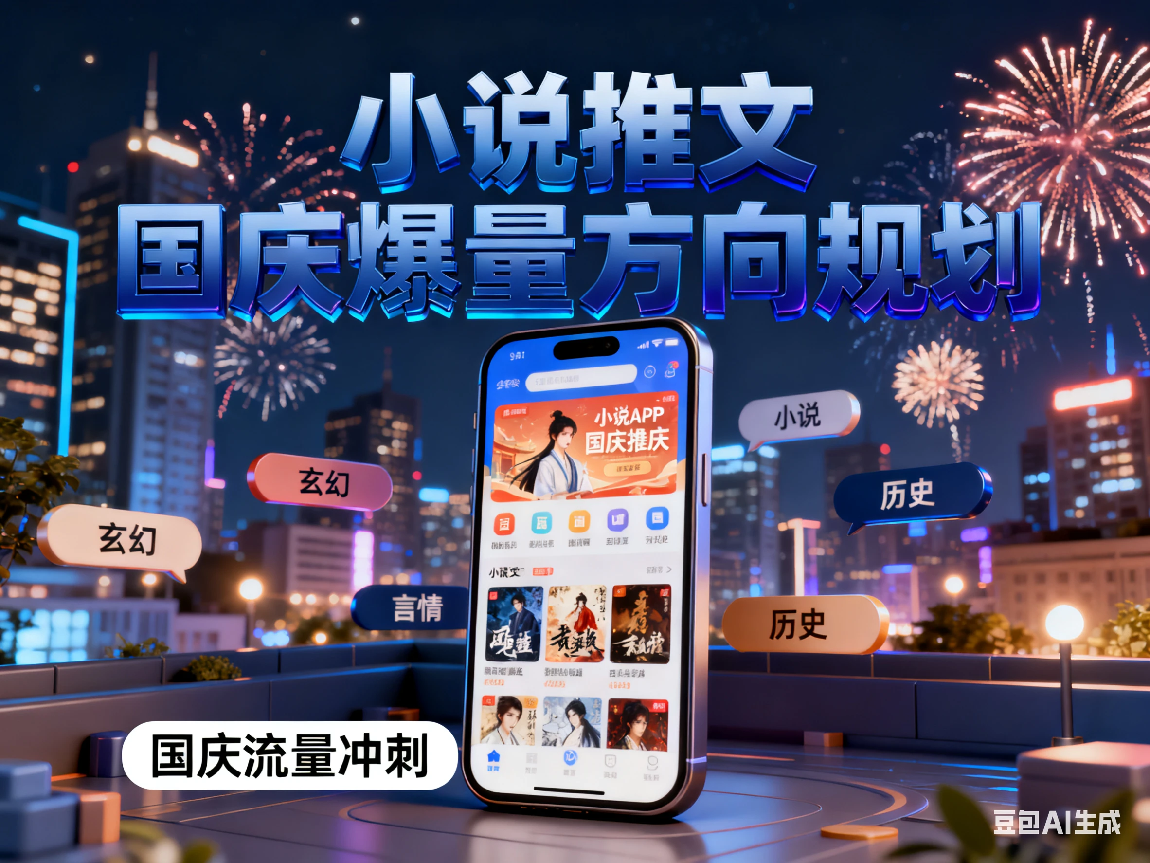 【精】小说推文 国庆爆量方向规划-创客之家
