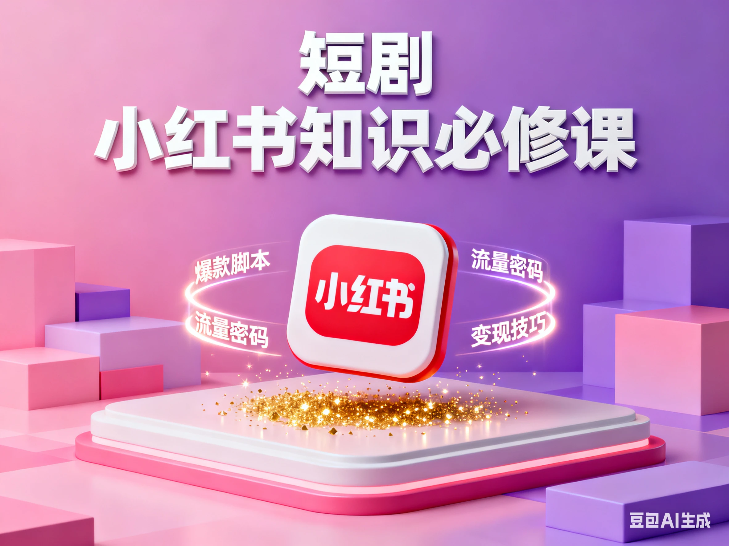 短剧 小红书知识必修课-创客之家