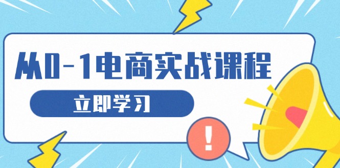 (13594期)从零做电商实战课程,教你如何获取访客、选品布局,搭建基础运营团队-创客之家
