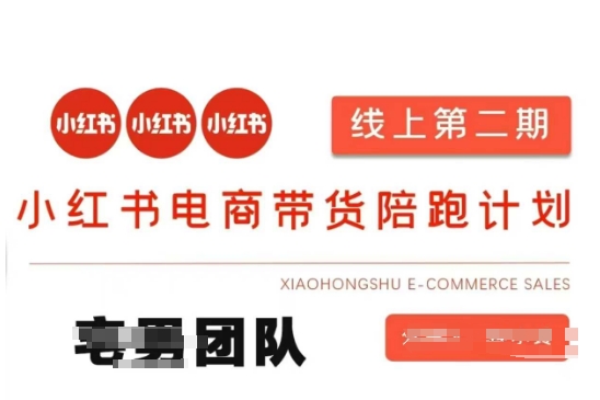 小红书电商带货课2期，月利润20个的小红书电商的有货源，无货源，虚拟产品，付费投流等整套玩法-创客之家