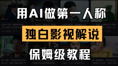 用AI做第一人称独白影视解说，手把手教学，保姆级教程-创客之家