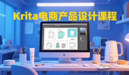大梦老师·Krita电商产品设计课程-创客之家