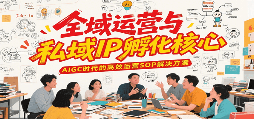 全域运营与私域IP孵化核心,AIGC时代的高效运营SOP解决方案-创客之家