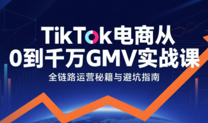 三千老师·TikTok电商从0到千万GMV实战课-创客之家