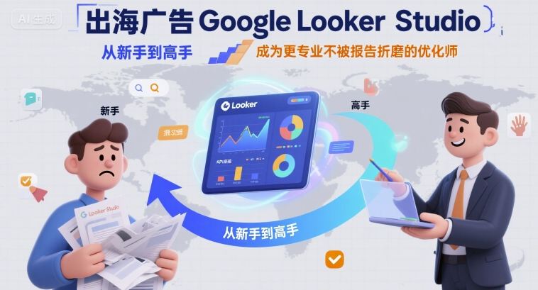 出海广告Google Looker Studio从新手到高手,成为更专业不被报告折磨的优化师-创客之家