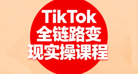 小杨老师·TikTok全链路变现实操课程-创客之家
