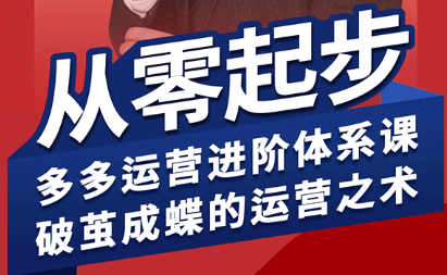 海神·拼多多运营进阶系统课(更新9月)-创客之家