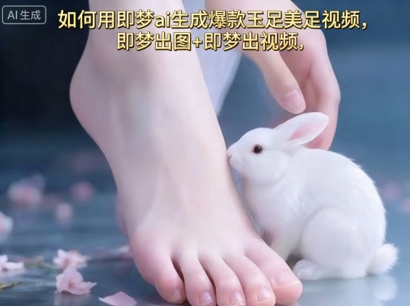 如何用即梦ai生成爆款玉足美足视频，即梦出图+即梦出视频，快速涨粉-创客之家