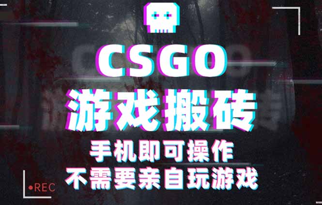 CSGO游戏挂机捡漏,单日扫货500+,年底小高峰上车可吃肉,手机即可操作…-创客之家
