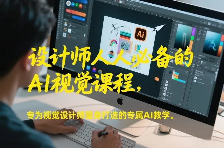 【精】设计师人人必备的AI视觉课程,专为视觉设计师量身打造的专属AI教学-创客之家