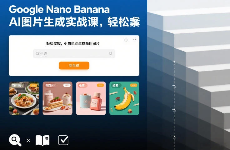 【精】Google Nano Banana AI图片生成实战课,轻松掌握,小白也能生成商用图片-创客之家