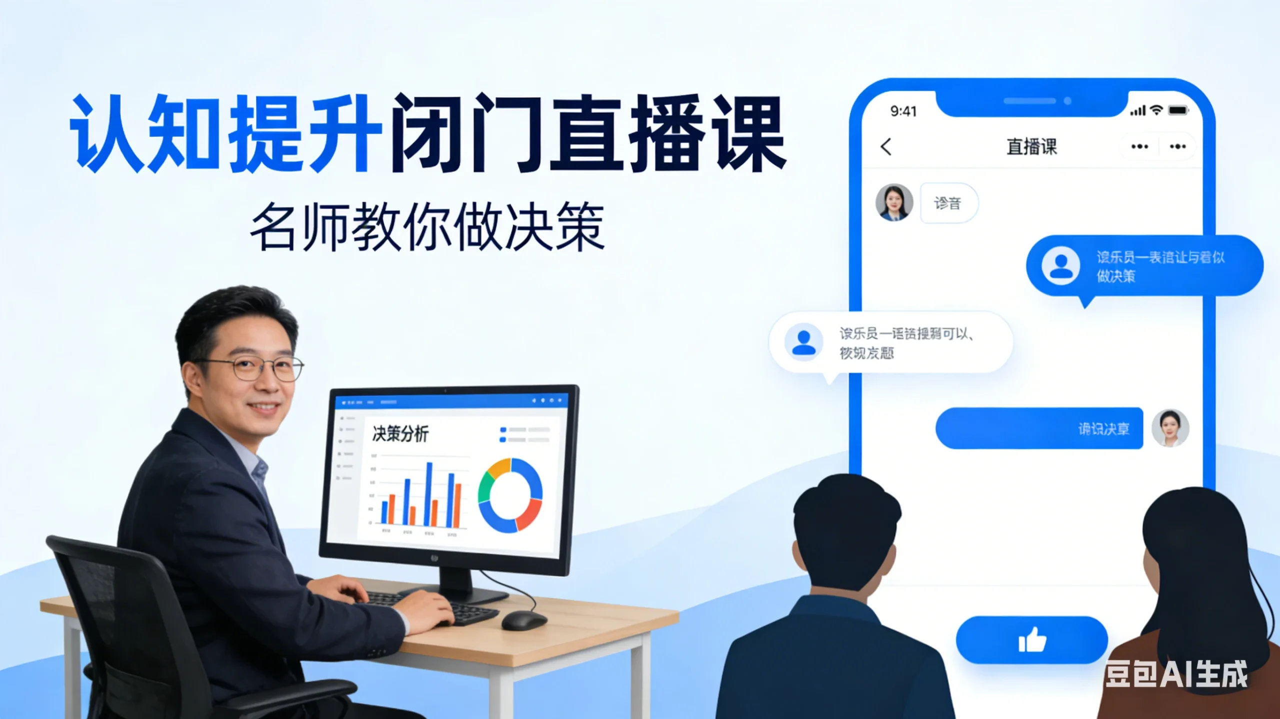 【精】王培霖认知提升闭门直播课，名师教你做决策-创客之家