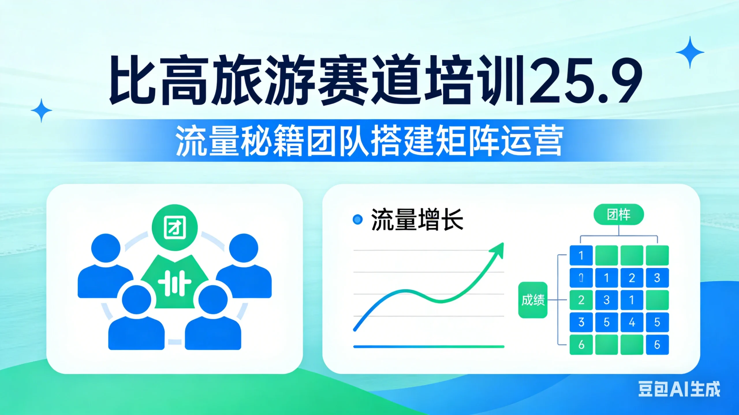 【精】比高旅游赛道培训25.9，流量秘籍团队搭建矩阵运营-创客之家