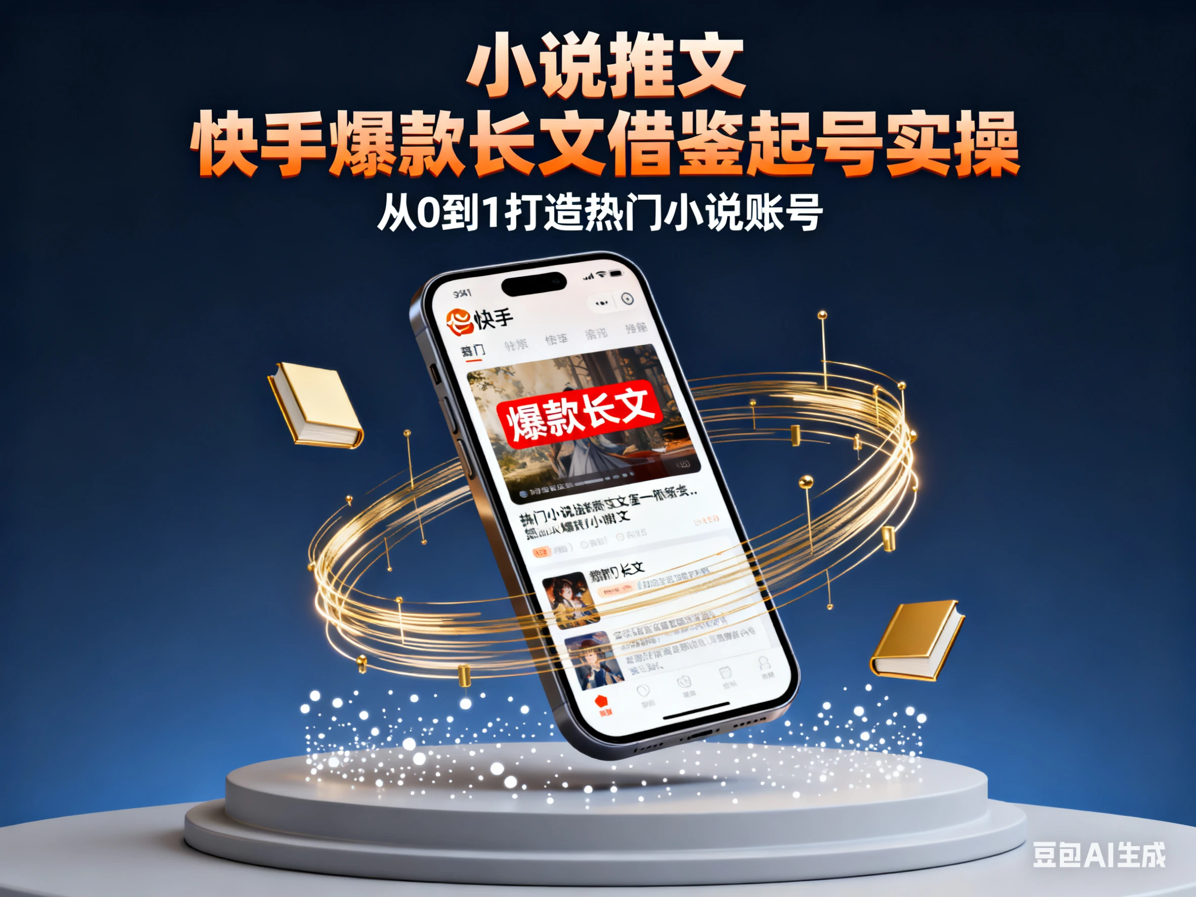 小说推文 快手爆款长文借鉴起号实操-创客之家