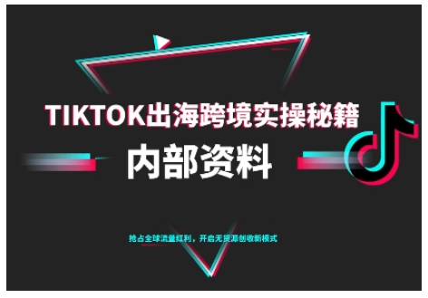 TikTok跨境电商0-1搭建运营,TK出海跨境实操秘籍(10月更新)-创客之家