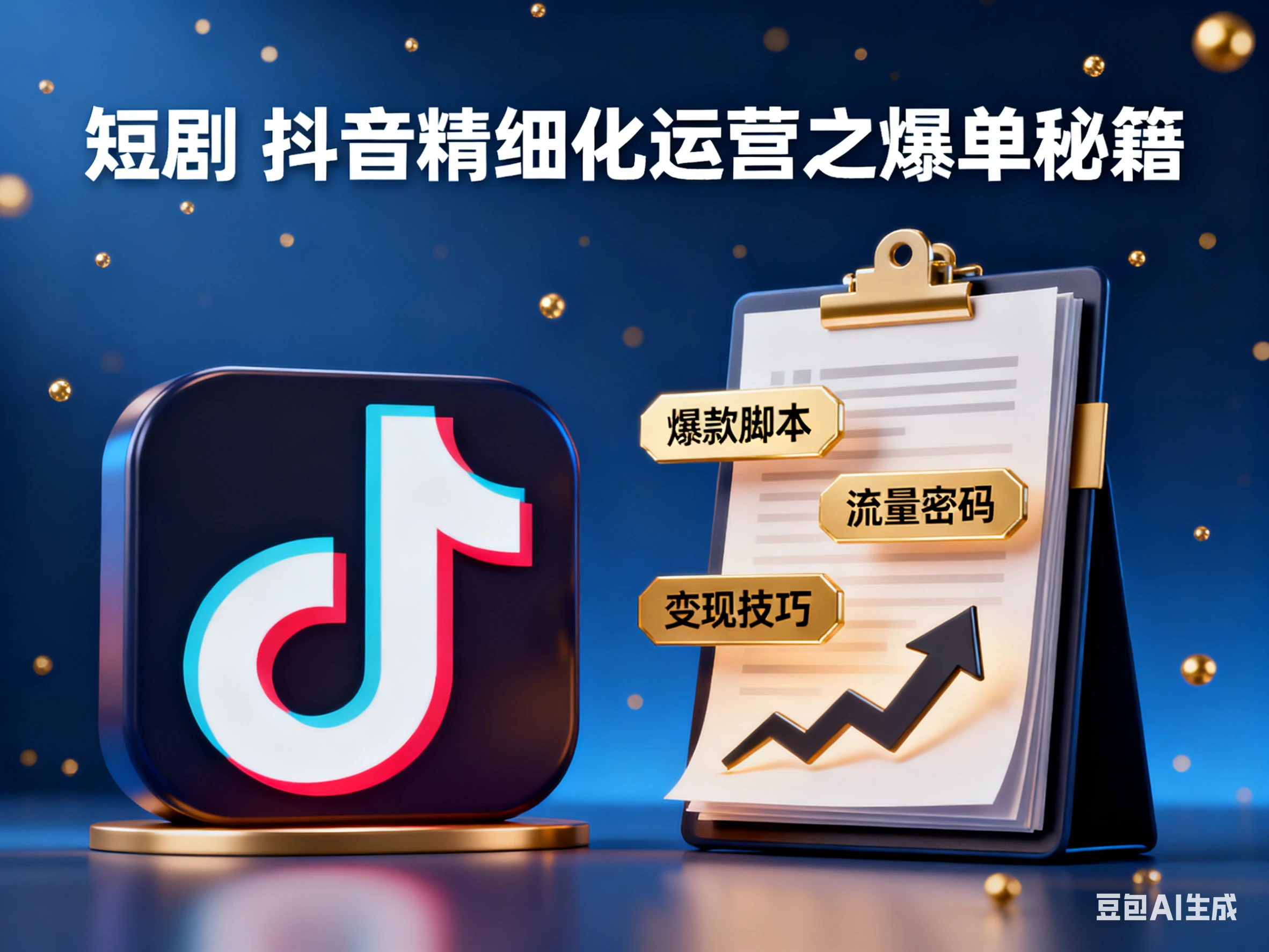 短剧 抖音精细化运营之爆单秘籍-创客之家