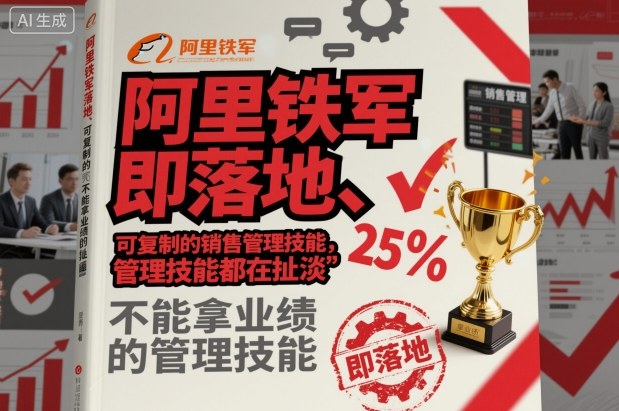 阿里铁军即落地、可复制的销售管理技能,不能拿业绩的管理技能都在扯淡-创客之家