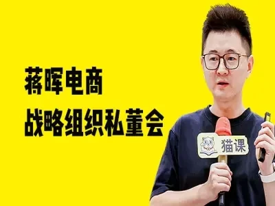 蒋晖电商战略组织私董会-教程视频打包下载-创客之家