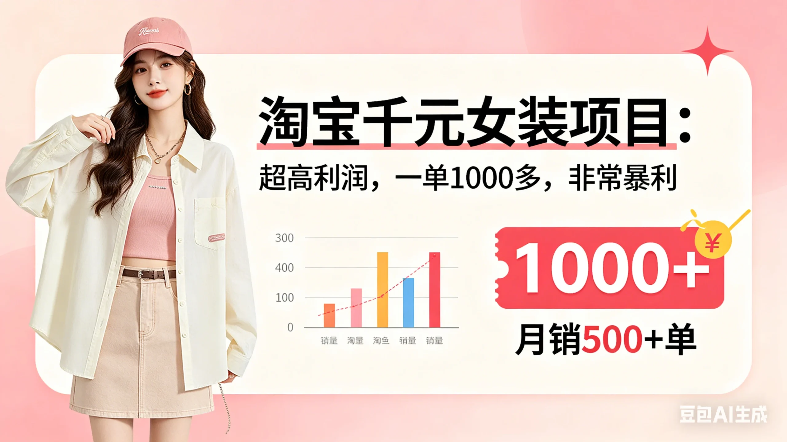 【精】淘宝千元女装项目：超高利润，一单1000多，非常暴利！-创客之家
