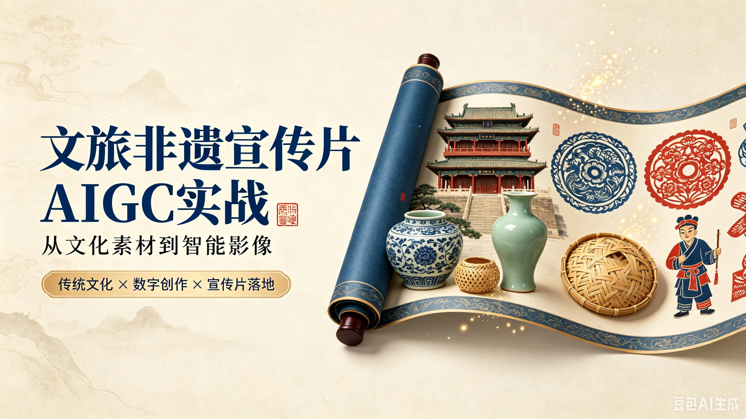【精】文旅非遗宣传片AIGC实战：一人导演组从文化素材到智能影像，GPT Image2+Seedance2.0全流程-创客之家