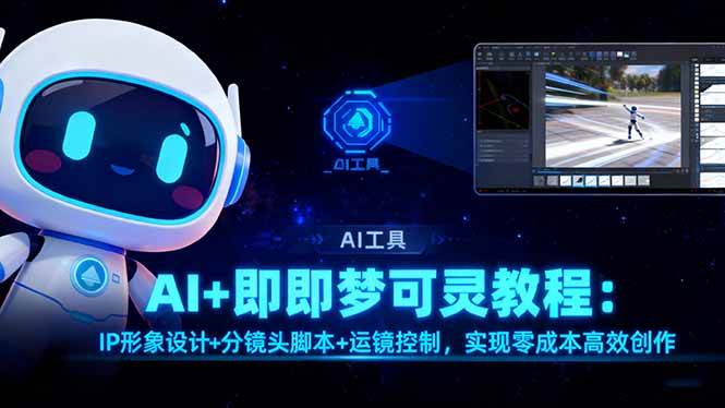 （16423期）AI+即梦可灵教程：IP形象设计+分镜头脚本+运镜控制，实现零成本高效创作-创客之家