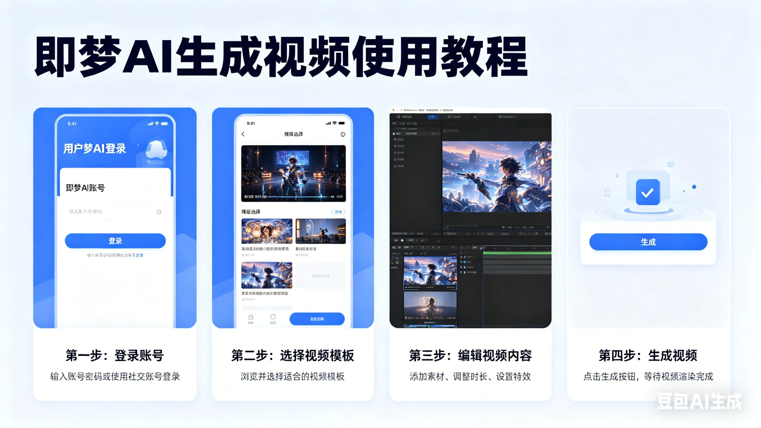 即梦AI生成视频使用教程-创客之家