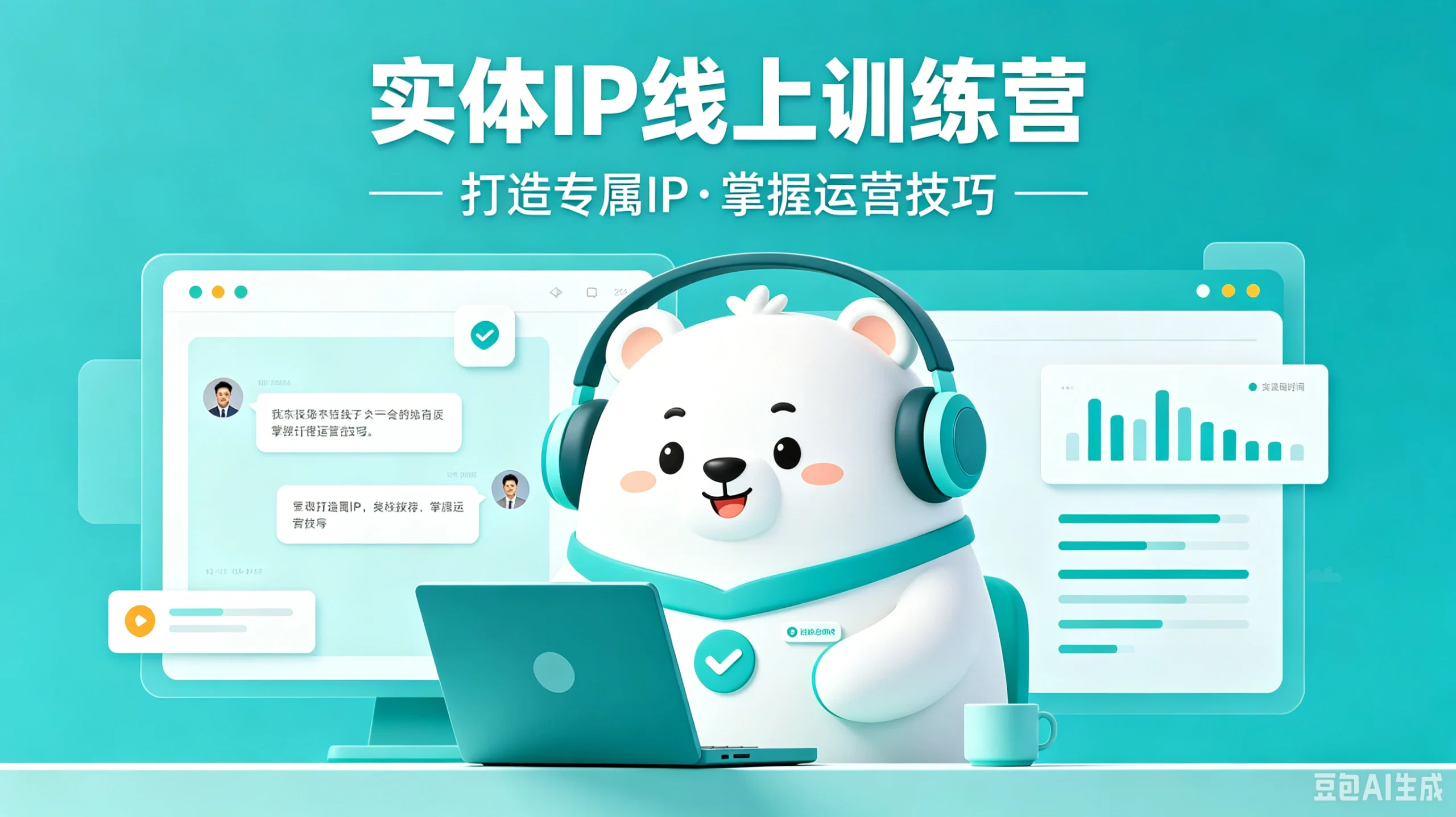 【精】实体IP线上训练营,打造专属IP·掌握运营技巧-创客之家