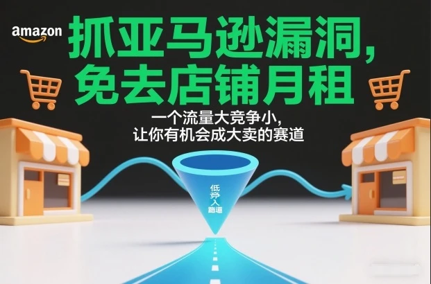 抓亚马逊漏洞，免去店铺月租，一个流量大竞争小，让你有机会成大卖的赛道-创客之家