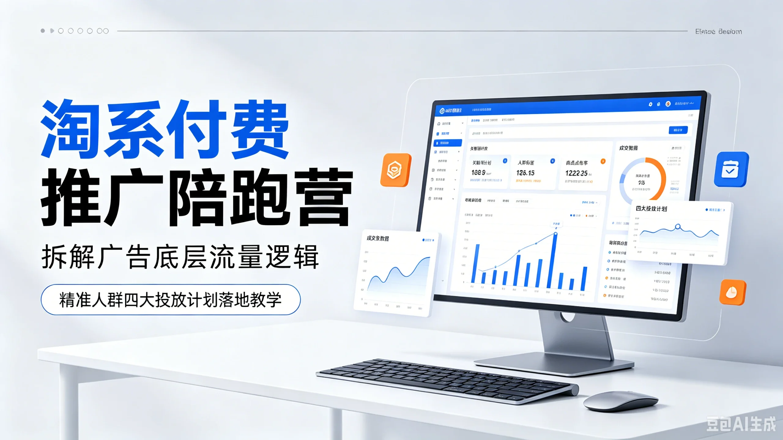 【精】淘系付费推广陪跑营：拆解广告底层流量逻辑，精准人群四大投放计划落地教学（更新26年6月）-创客之家